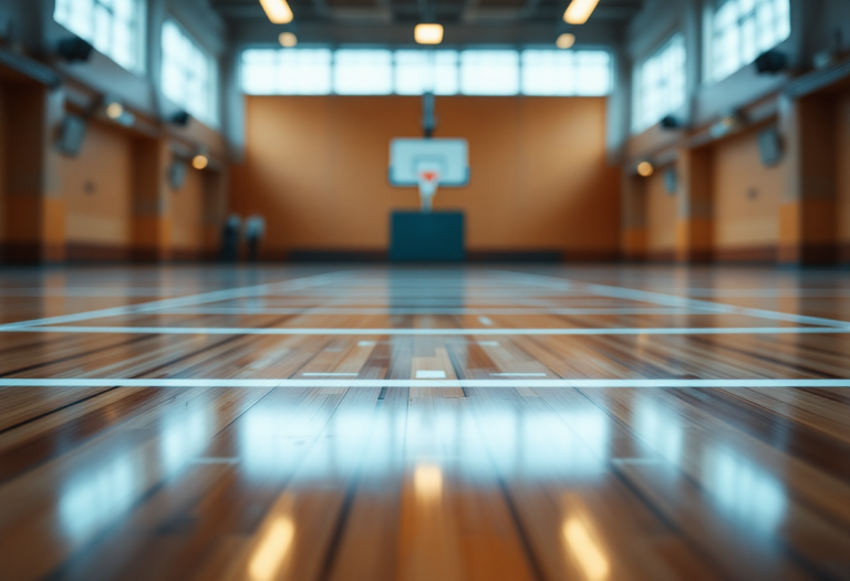 Giocatori in azione durante le giocate spettacolari della Serie A