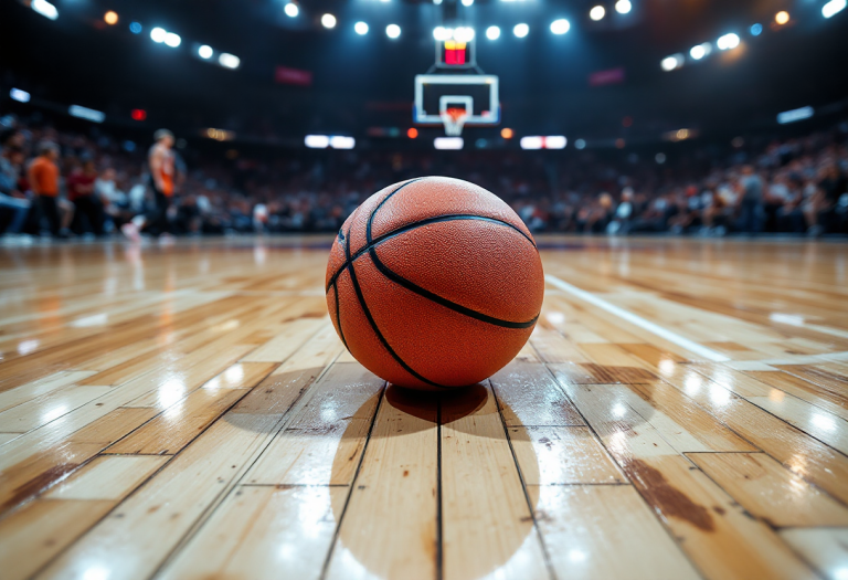Rodrigue Beaubois infortunato durante una partita di EuroLeague