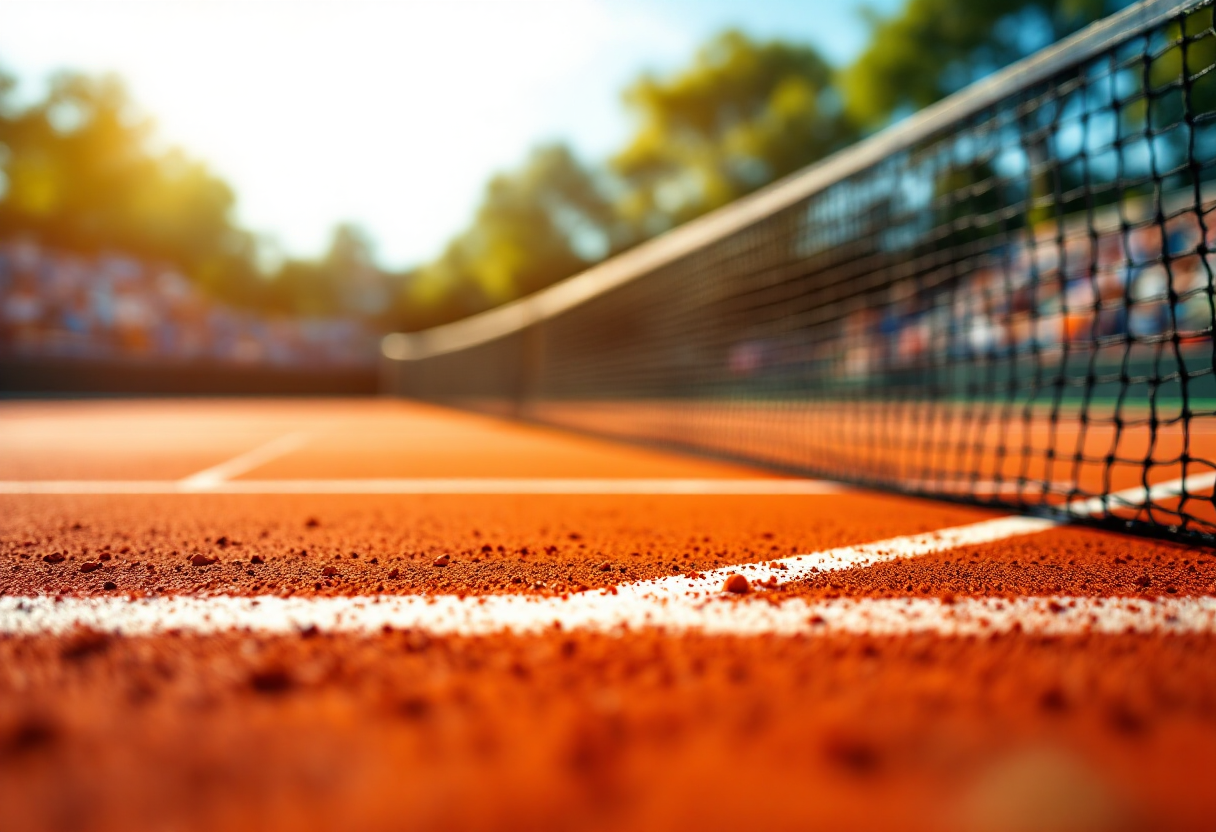 Jannik Sinner durante l'intervista esclusiva su Rai 1