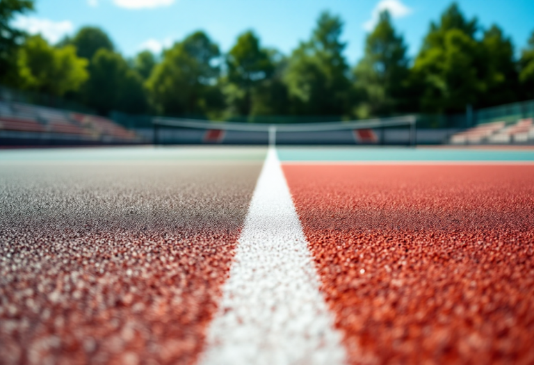 Jannik Sinner in campo, riflettendo sul suo futuro nel tennis