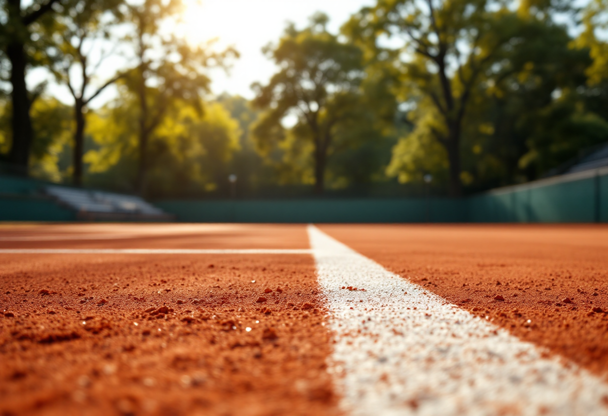 Jasmine Paolini con il nuovo allenatore Marc Lopez