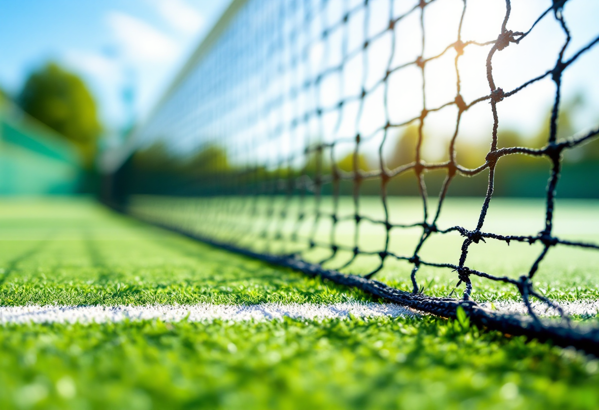 Jelena Ostapenko celebra la vittoria al Porsche Tennis Grand Prix