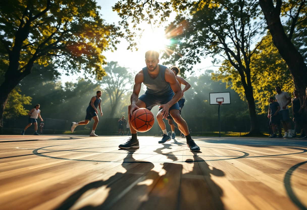 Kawhi Leonard in azione durante la partita Clippers vs Mavericks