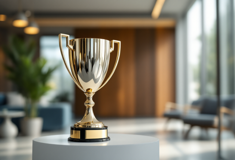 Trofeo Kineo del Mutua Madrid Open, un'opera d'arte moderna