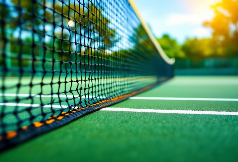 Luciano Darderi esulta dopo la vittoria a Monaco di Baviera