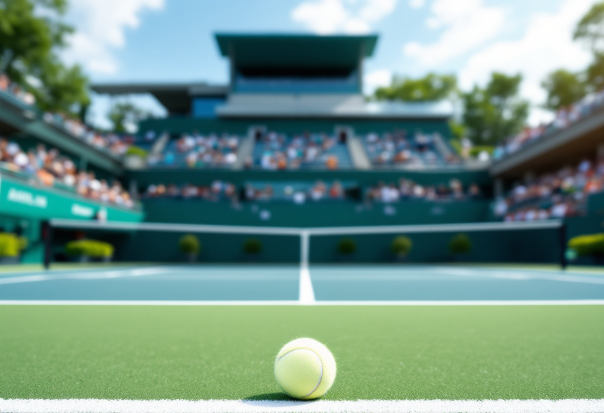 Luciano Darderi celebra la sesta vittoria consecutiva