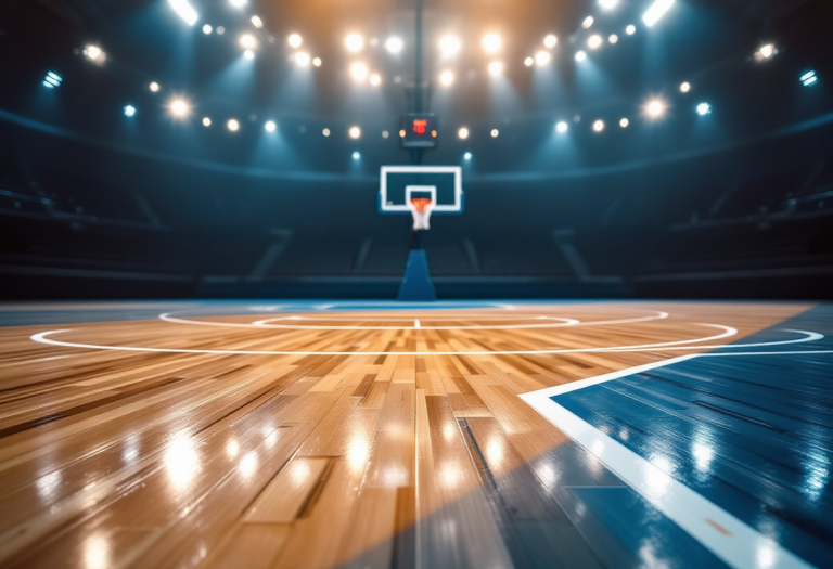 Giocatori del Maccabi Tel Aviv in azione durante EuroLeague