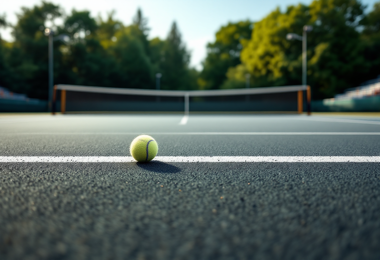 Maria Sakkari celebra la vittoria su Jasmine Paolini