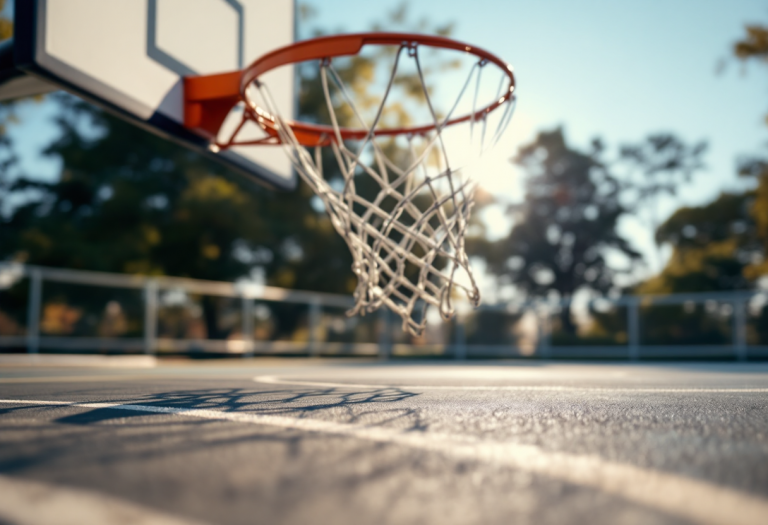 Matteo Cavaliere con la maglia della Toscana Legno Pielle Livorno