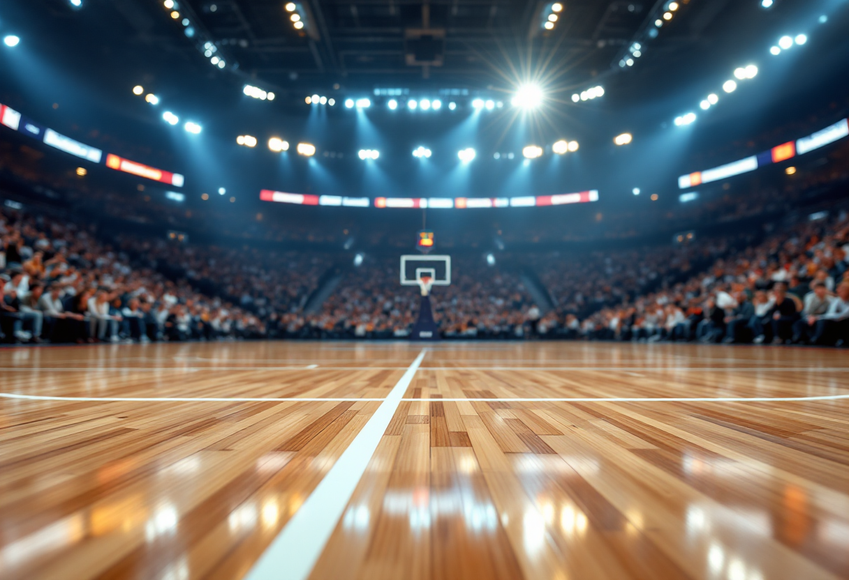 Mouhamed Faye in azione durante una partita di Serie A