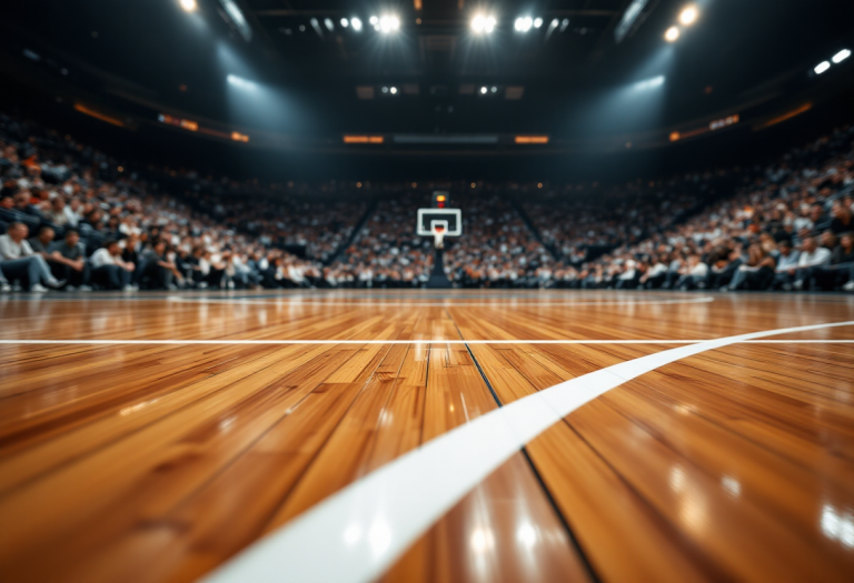 Nick Weiler-Babb in azione come difensore nell'EuroLeague