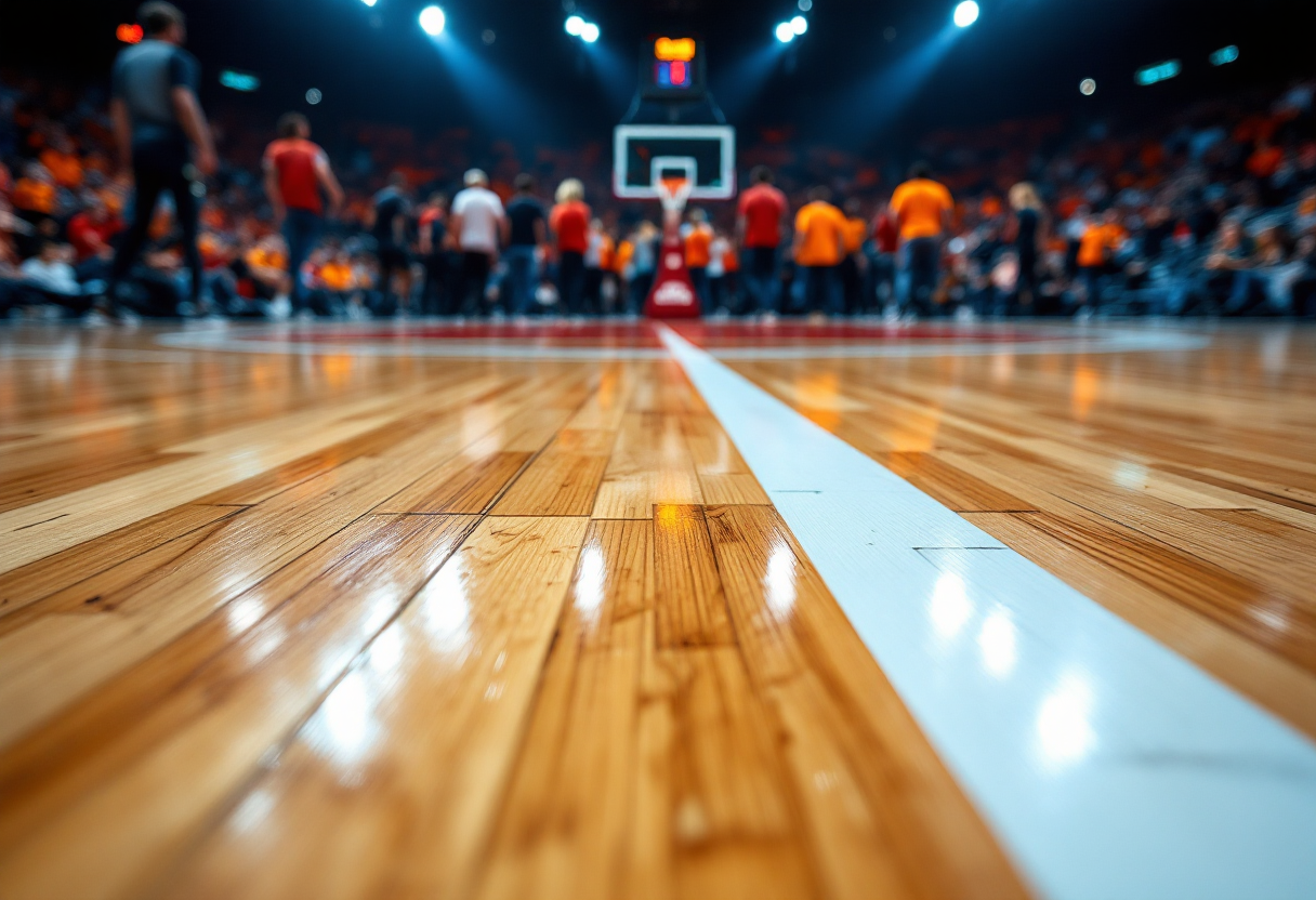 Giocatori dell'Olympiacos festeggiano la vittoria su Real Madrid