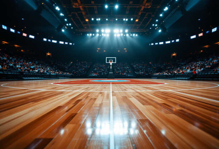 Giocatori del Panathinaikos festeggiano la vittoria