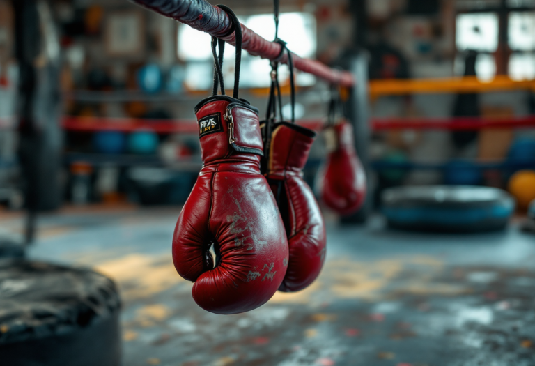 Patrice Evra durante il suo debutto nell'MMA a Parigi