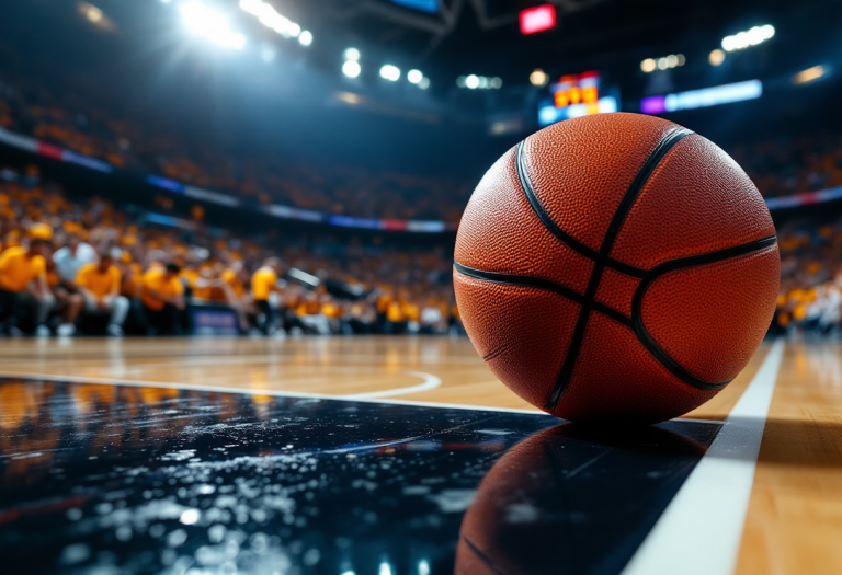 Giocatori NBA in azione durante il Play-In 2024-2025
