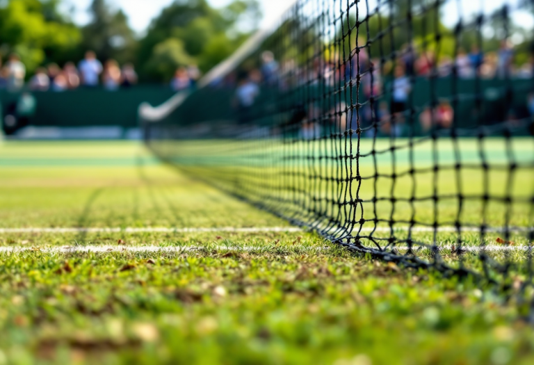Giocatrici in azione al torneo ITF di Wiesbaden