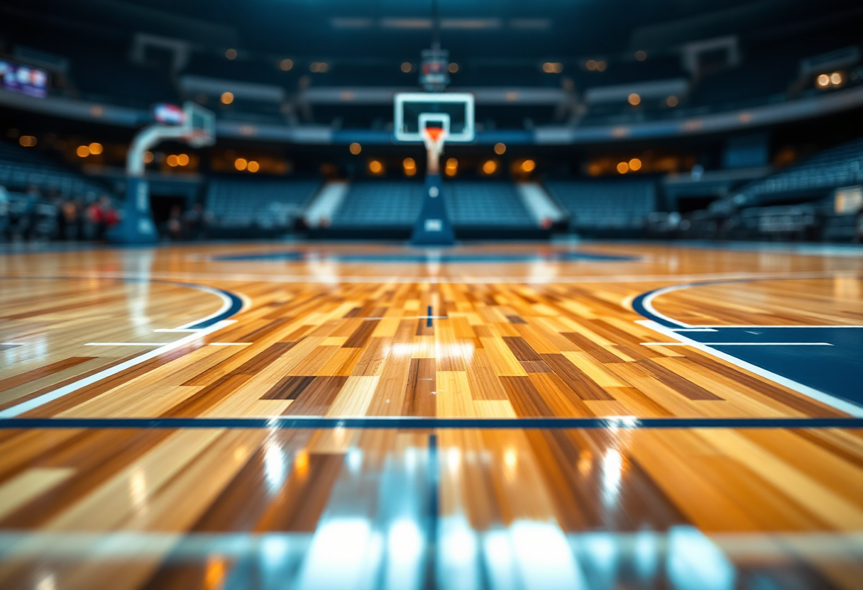 Jalen Brunson in azione durante una partita NBA