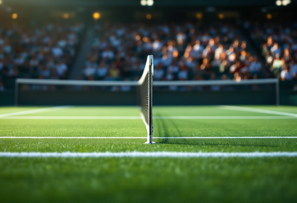 Immagine della rivalità tra Dedura e Shapovalov nel tennis