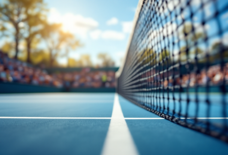 Rublev e Safin durante il loro debutto a Monte Carlo