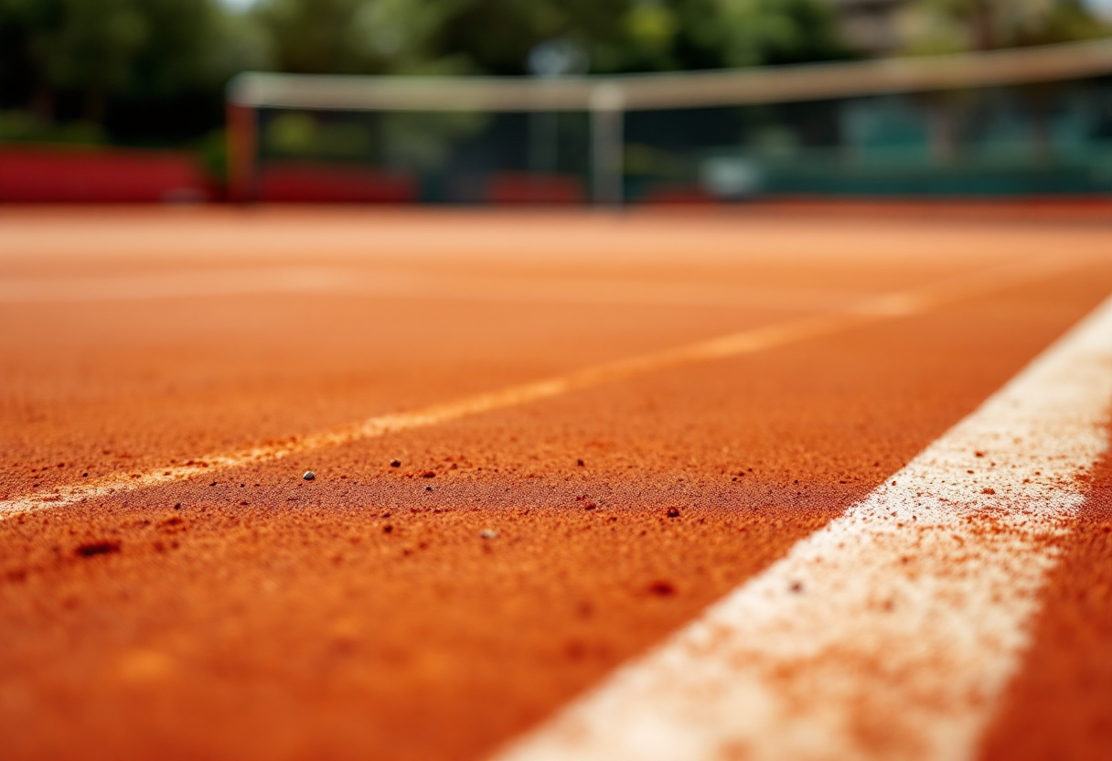 Jannik Sinner e Matteo Berrettini in allenamento a Roma