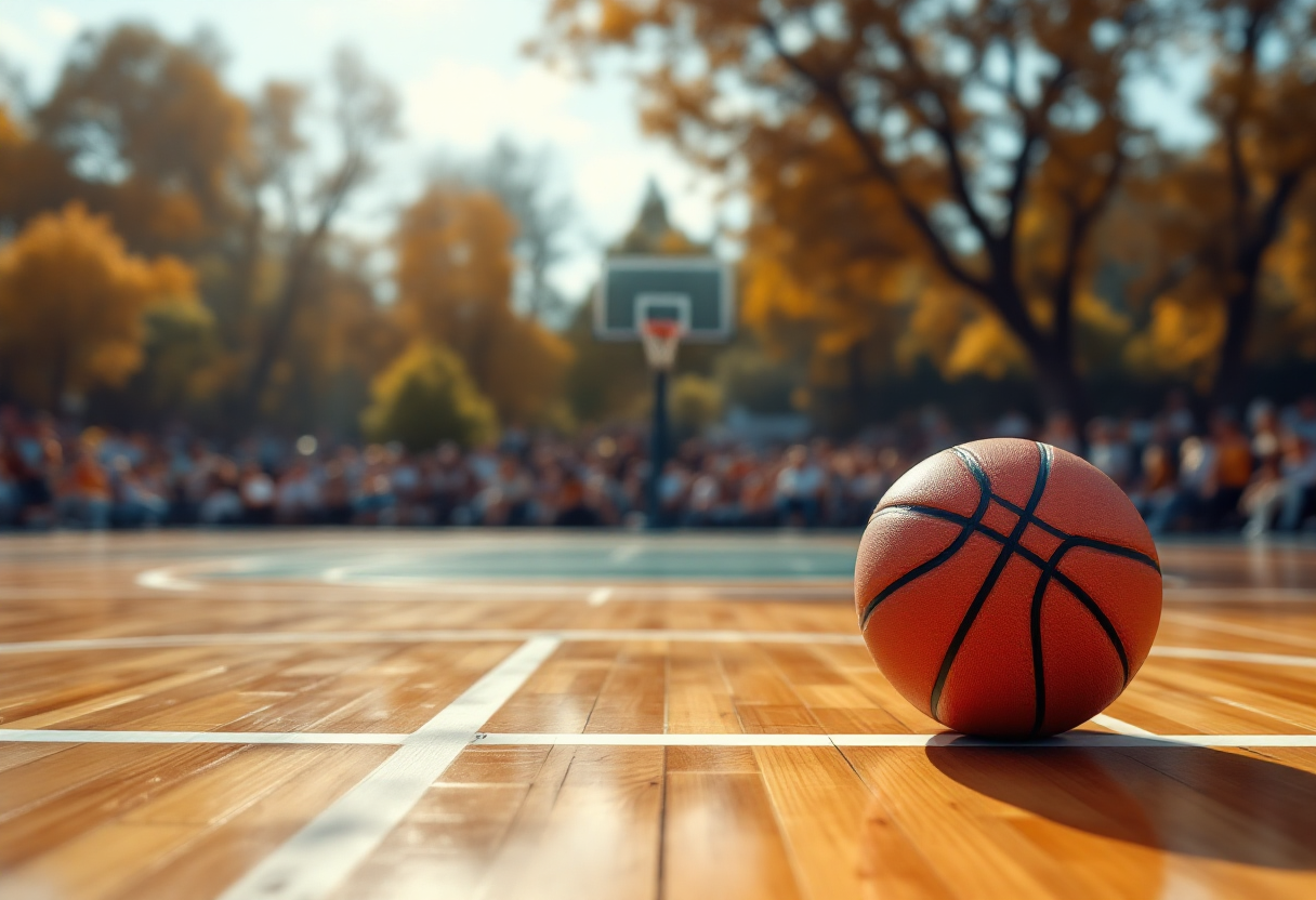 Saraf ed Essengue in azione, candidati al Draft NBA 2025