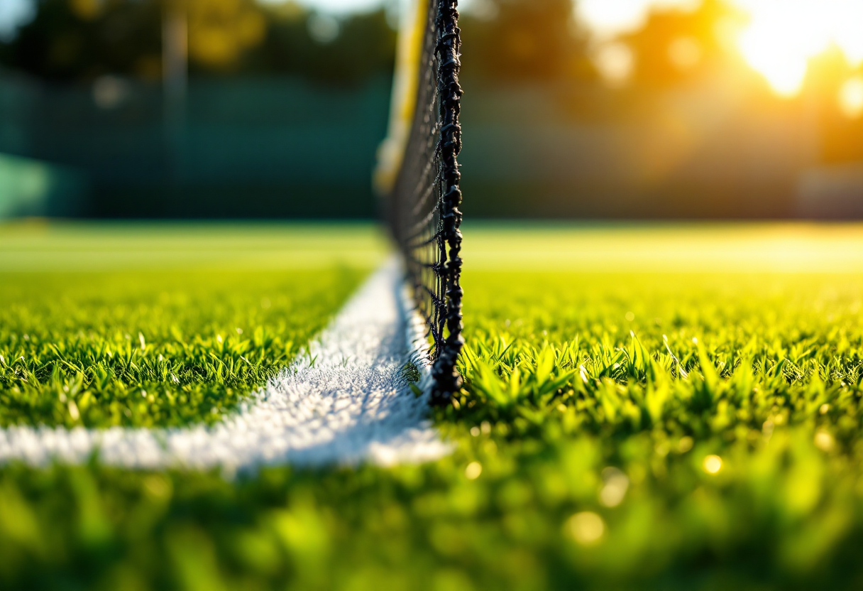 Partite di tennis in corso nei tornei internazionali di oggi