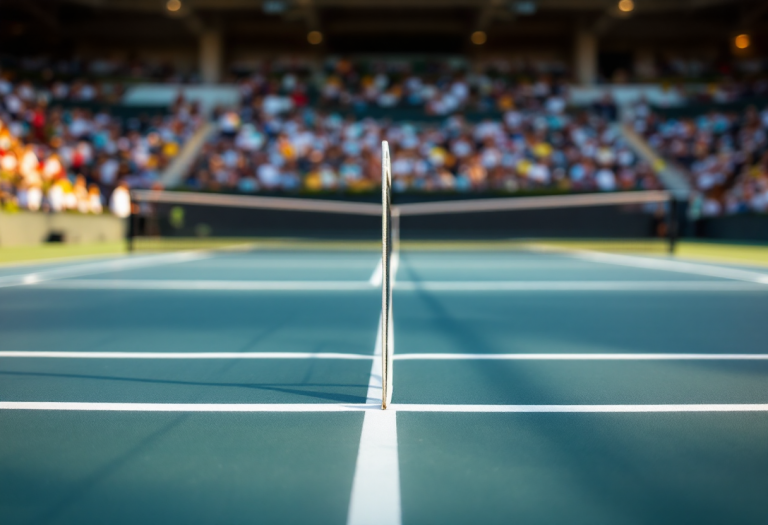 Giocatori italiani di tennis in azione a Madrid