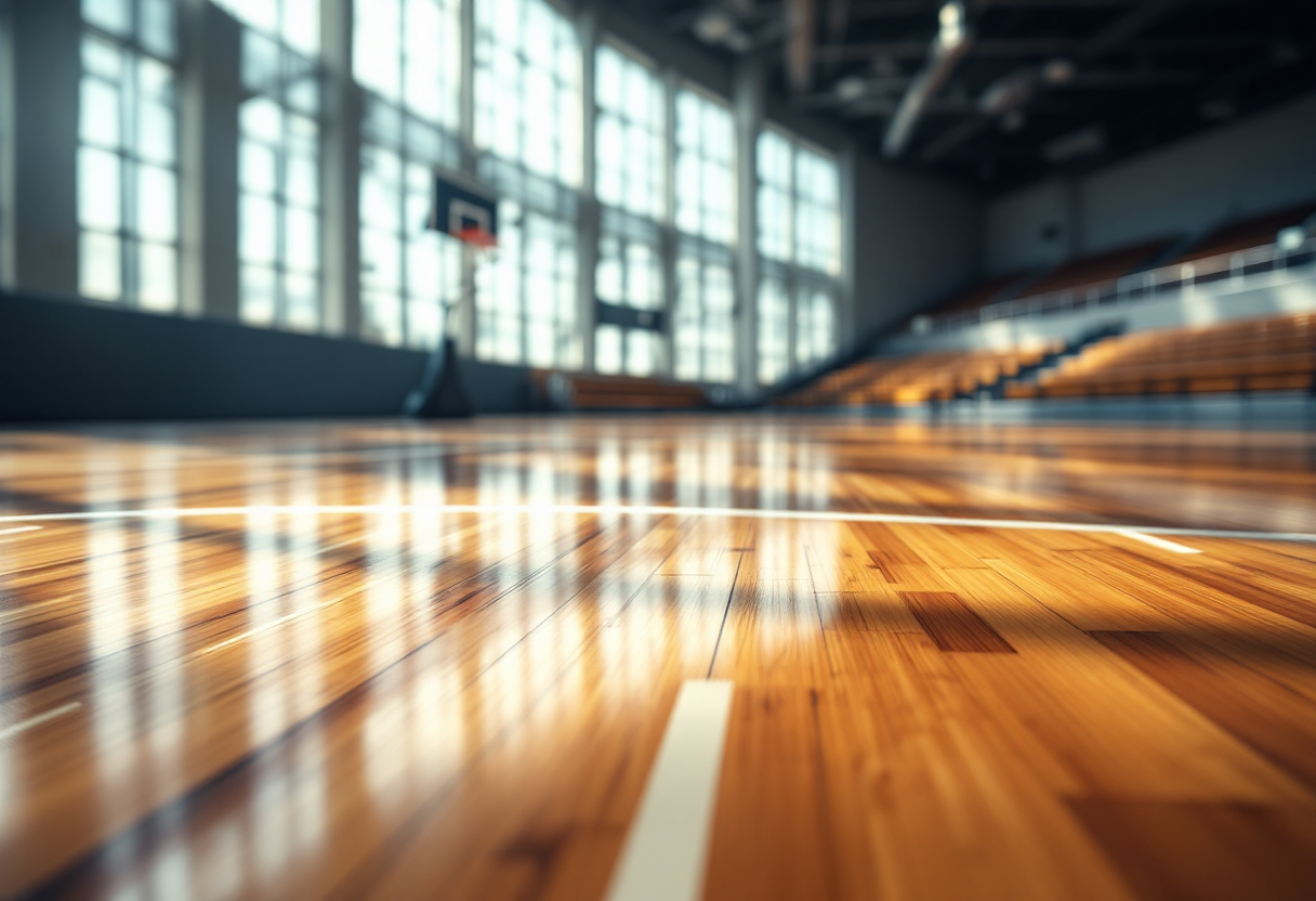 Giocatori in azione durante la Turkish Airlines EuroLeague 2024/25