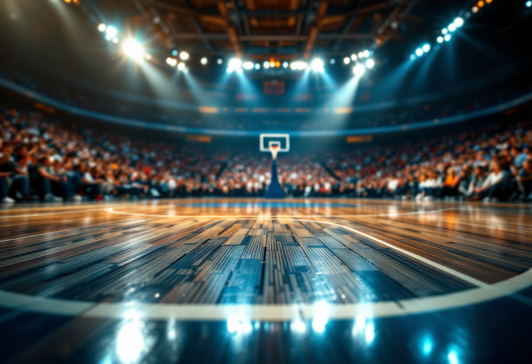 Umana Reyer Venezia in azione contro Germani Brescia