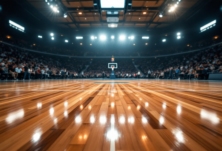 Umana Reyer Venezia in azione contro Pallacanestro Trieste