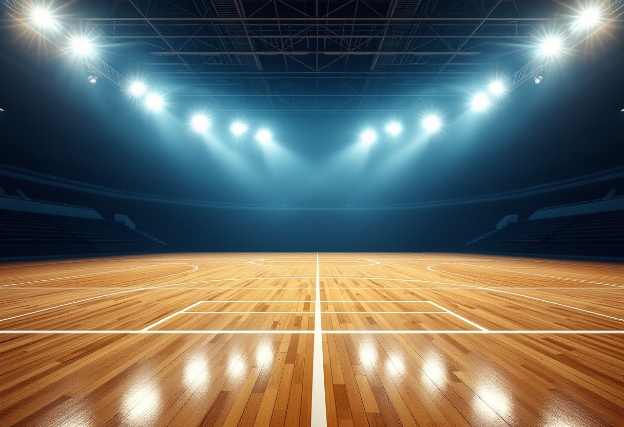 Unicaja Malaga e Pallacanestro Reggiana in azione