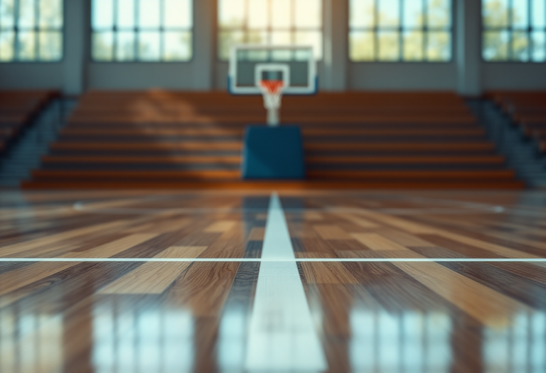 Giocatori della Virtus Bologna in azione difensiva