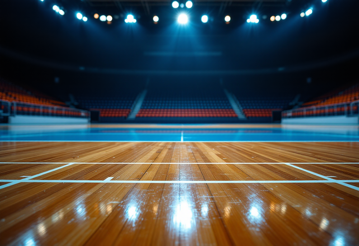 Virtus Bologna celebra la vittoria contro Brescia