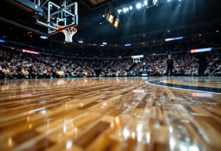 Aquila Trento in azione contro UnaHotels Reggio Emilia