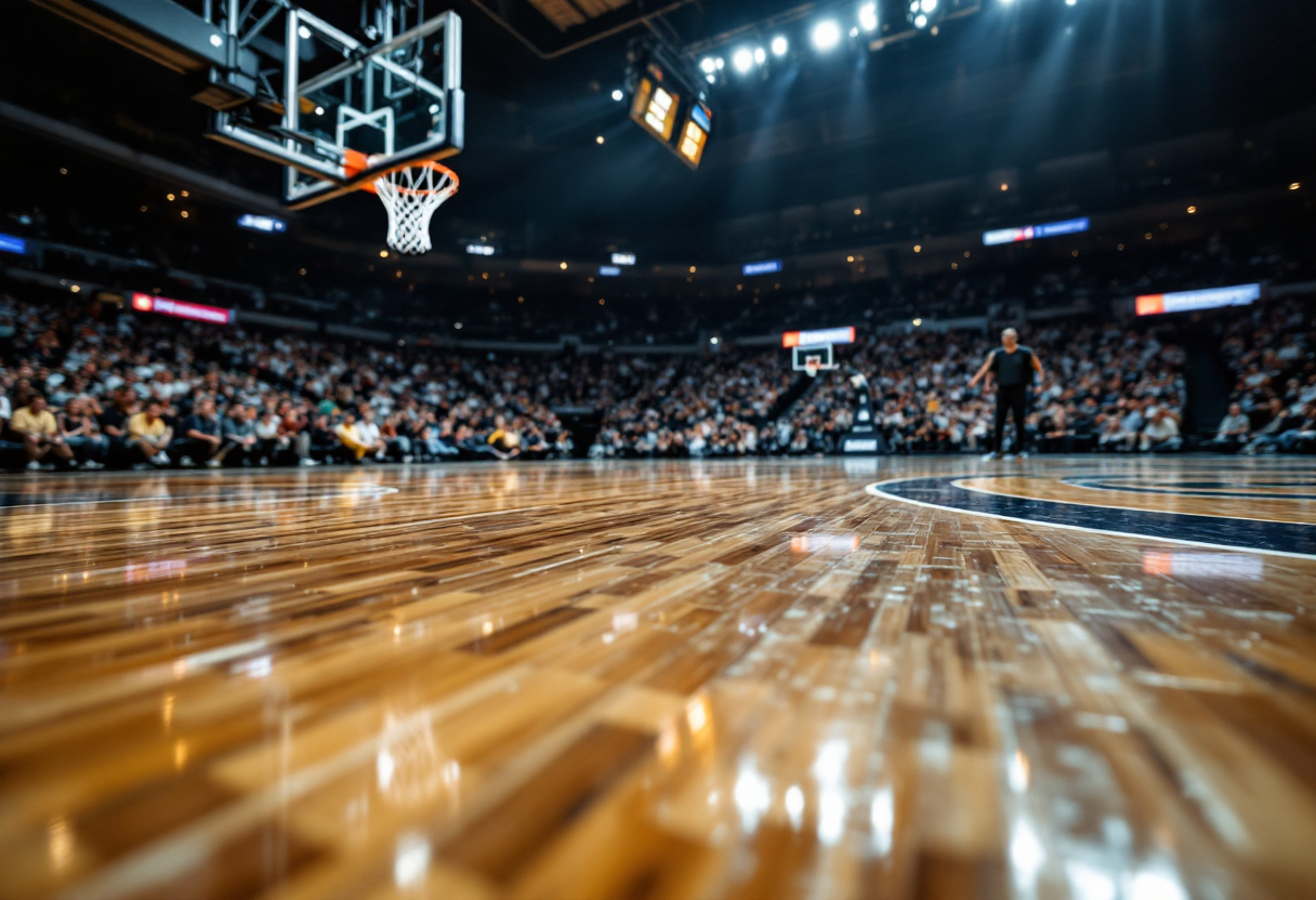 Aquila Trento in azione contro UnaHotels Reggio Emilia