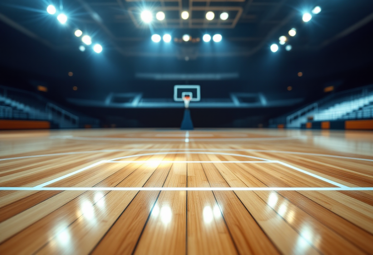 Retin Obasohan con la maglia di BAXI Manresa