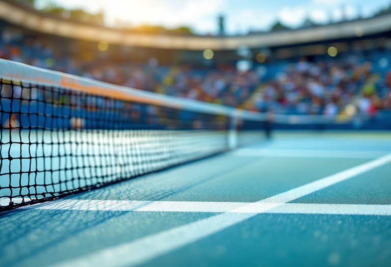 Carlos Alcaraz durante la semifinale di Roland Garros 2025