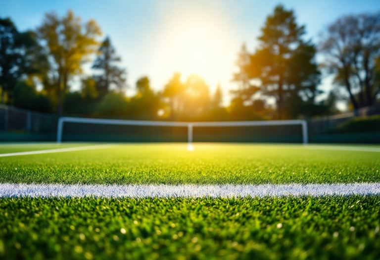 Carlos Alcaraz in allenamento per gli Internazionali BNL d'Italia