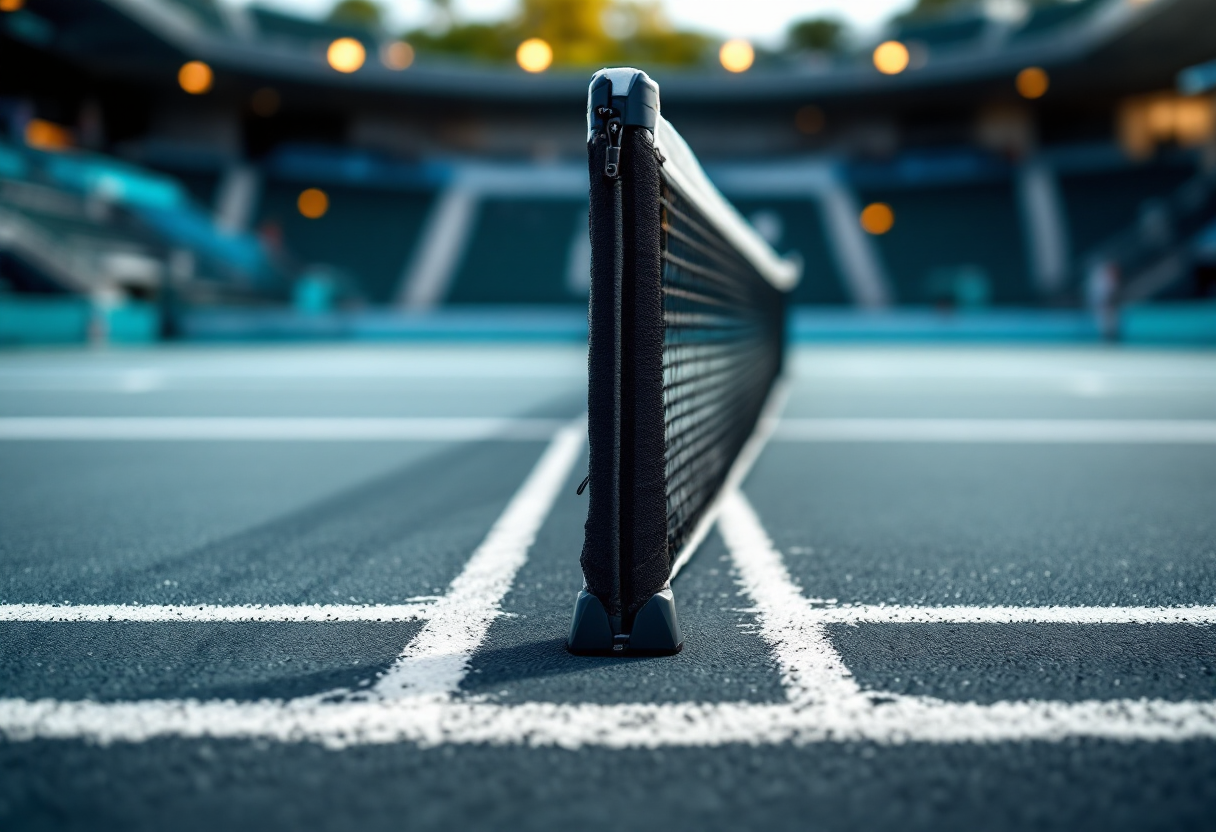 Giocatori in azione al Challenger ATP di Francavilla al Mare