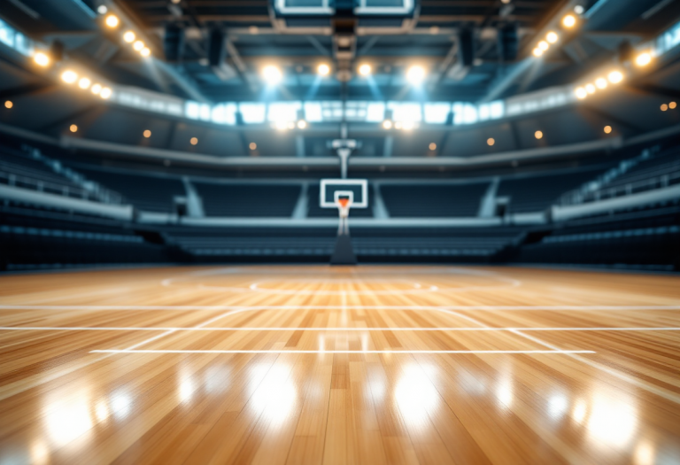 Cleveland Cavaliers in azione contro gli Indiana Pacers