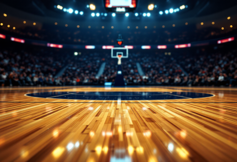 Giocatori in azione durante una partita di Serie A2