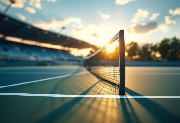 Novak Djokovic durante un match a Ginevra