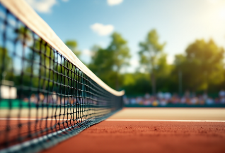 Novak Djokovic in allenamento per le Olimpiadi 2028