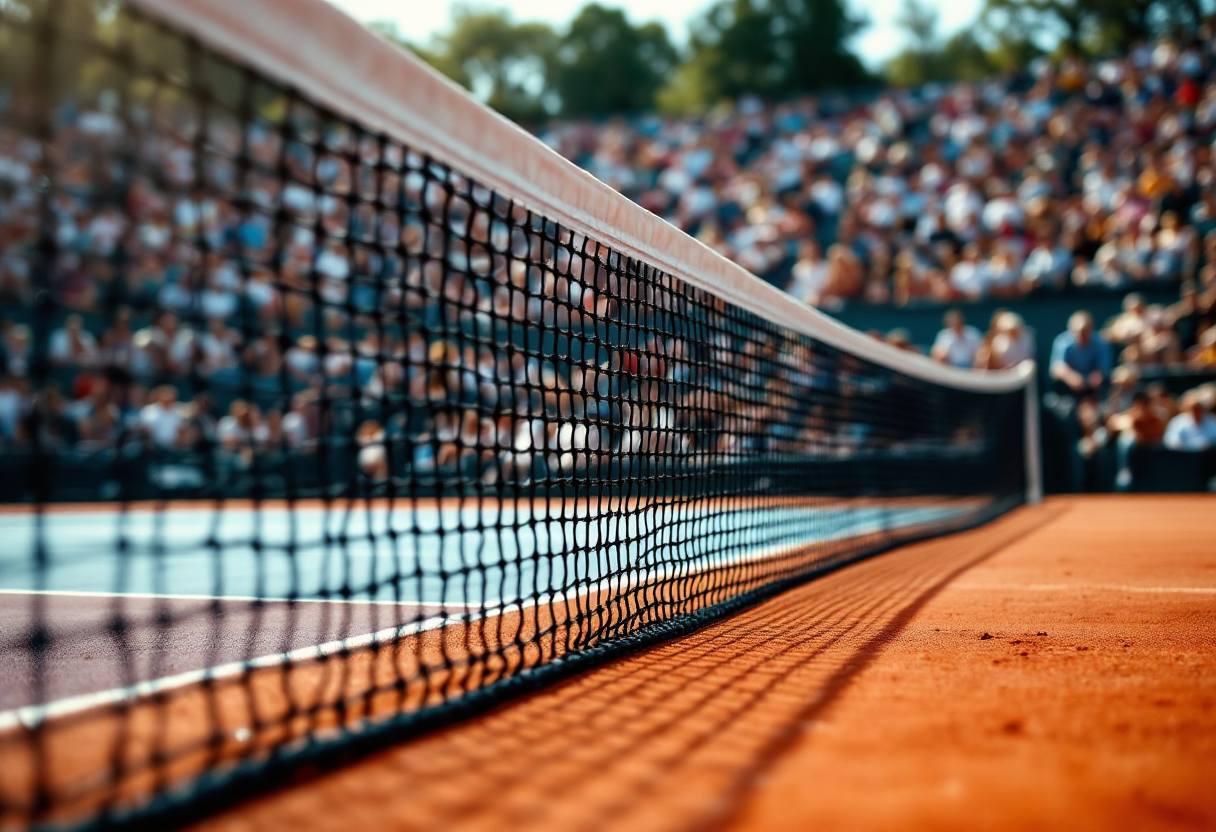 Elisabetta Cocciaretto festeggia la vittoria al Roland Garros 2025