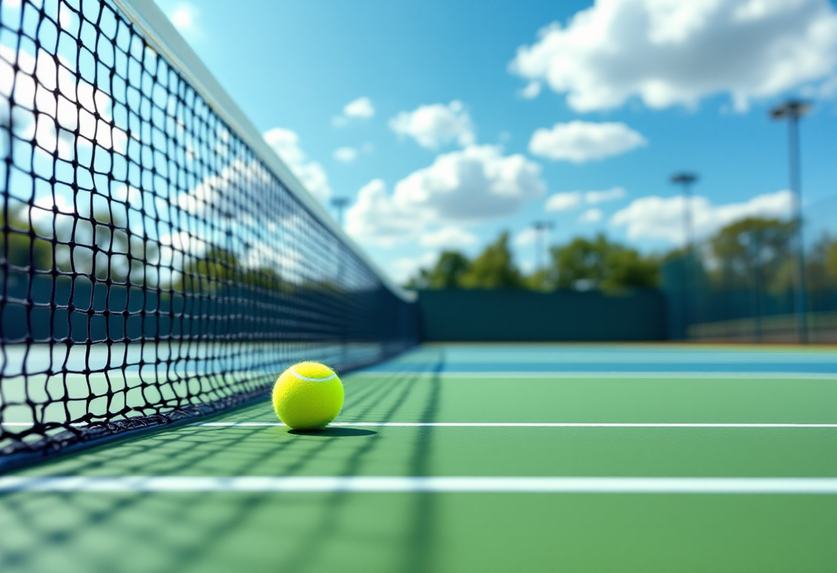 Emma Raducanu esulta dopo la vittoria a Roma