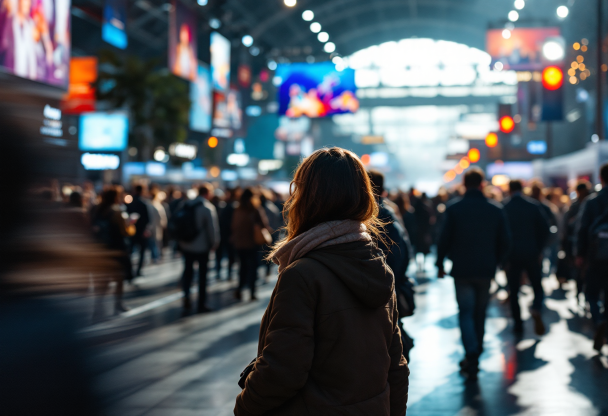 Professionisti in un ambiente di lavoro internazionale