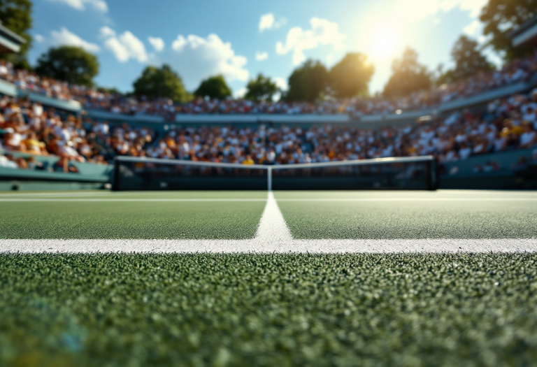 Gabriel Diallo in azione al Mutua Madrid Open 2025