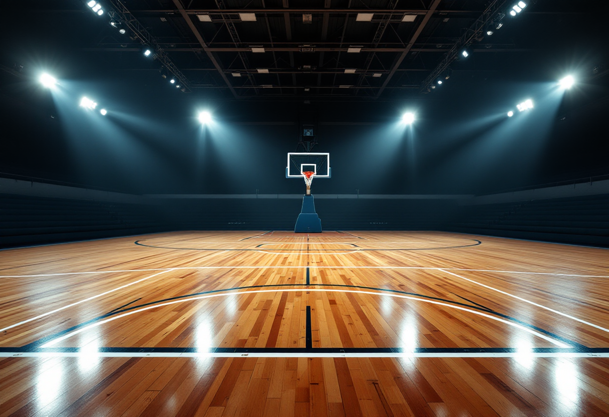 Giocatori NBA in azione durante una partita emozionante