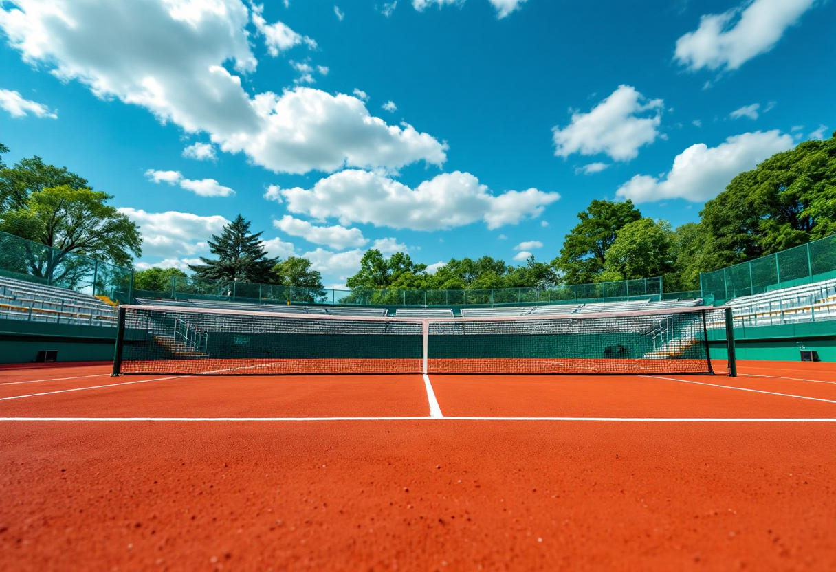 Campo da tennis inaugurato da Novak Djokovic a Belgrado