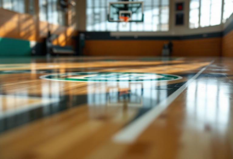 Jayson Tatum infortunato durante una partita NBA